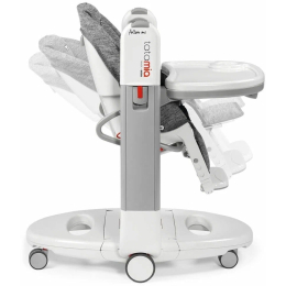 Стульчик для кормления Peg Perego Tatamia Follow Me цвет Wonder Grey (серая ткань)