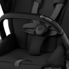 Коляска 3 в 1 Cybex Priam 4 цвет Sepia Black шасси Matt Black + Автокресло Cybex Cloud T Plus цвет Sepia Black