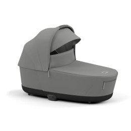 Коляска 3 в 1 Cybex Priam 4 цвет Mirage Grey шасси Matt Black + Автокресло Cybex Cloud T Plus цвет Mirage Grey