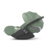 Коляска 3 в 1 Cybex Priam 4 цвет Leaf Green шасси Matt Black + Автокресло Cybex Cloud T Plus цвет Leaf Green