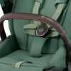 Коляска 3 в 1 Cybex Priam 4 цвет Leaf Green шасси Rosegold + Автокресло Cybex Cloud T Plus цвет Leaf Green