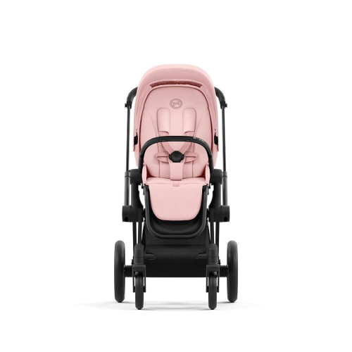 Коляска 3 в 1 Cybex Priam 4 цвет Peach Pink шасси Matt Black + Автокресло Cybex Cloud T Plus цвет Peach Pink