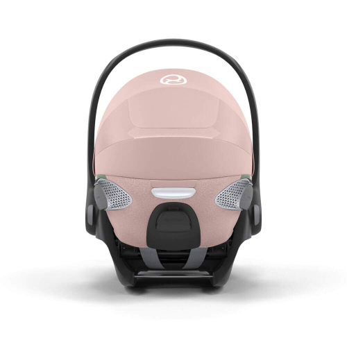 Коляска 3 в 1 Cybex Priam 4 цвет Peach Pink шасси Matt Black + Автокресло Cybex Cloud T Plus цвет Peach Pink