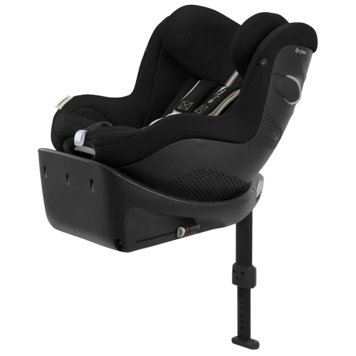 Автокресло Cybex Sirona Gi i-Size with Base ткань Plus цвет Moon Black (Черный)