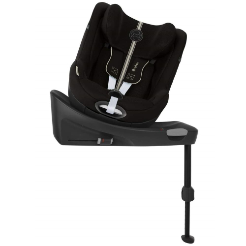 Автокресло Cybex Sirona Gi i-Size with Base ткань Plus цвет Moon Black (Черный)