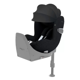 Автокресло Cybex Sirona T i-Size (0-4 года) ткань Plus цвет Sepia Black с капюшоном