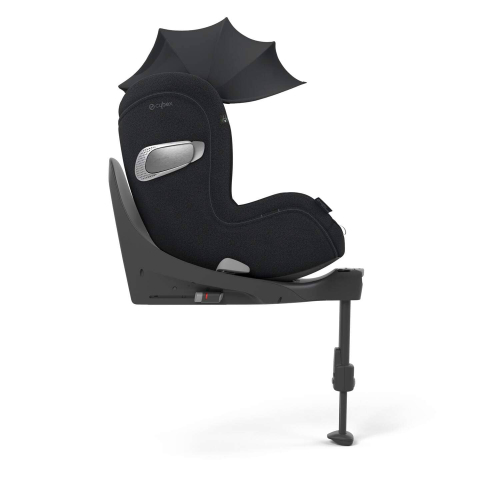 Автокресло Cybex Sirona T i-Size (0-4 года) ткань Plus цвет Sepia Black с капюшоном