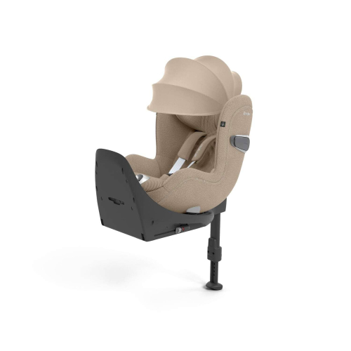 Автокресло Cybex Sirona T i-Size (0-4 года) ткань Plus цвет Cozy Beige с капюшоном 