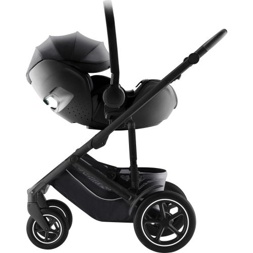 Автокресло Britax Romer Baby-Safe PRO 2025 (9-36 кг) ткань STYLE цвет Carbon Black (Черный карбон)