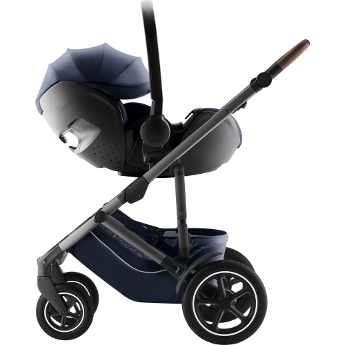 Автокресло Britax Romer Baby-Safe PRO 2025 (9-36 кг) ткань STYLE цвет Night Blue (Темно-синий)