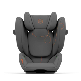 Автокресло Cybex Solution G i-Fix (3-12 лет) ткань Comfort цвет Lava Grey серый