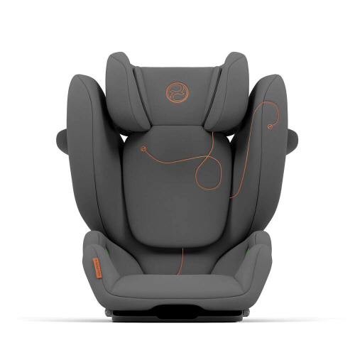 Автокресло Cybex Solution G i-Fix (3-12 лет) ткань Comfort цвет Lava Grey серый