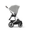 Прогулочная коляска Cybex Talos S Lux 2025 цвет Stone Grey шасси Silver