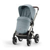 Прогулочная коляска Cybex Talos S Lux 2025 цвет Stormy Blue шасси Taupe