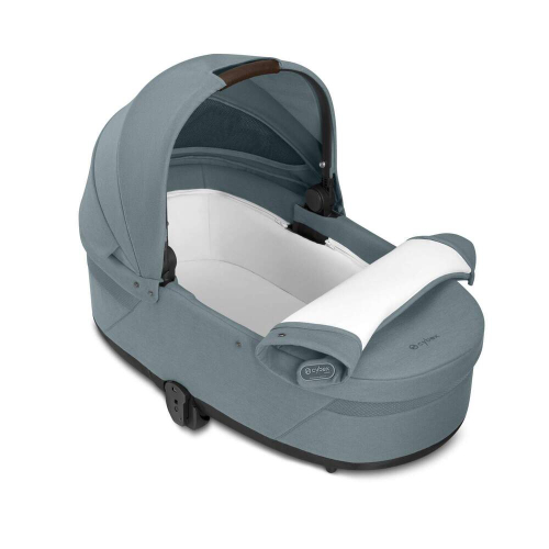 Коляска 2 в 1 Cybex Talos S Lux 2025 цвет Stormy Blue шасси Taupe