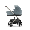 Коляска 2 в 1 Cybex Talos S Lux 2025 цвет Stormy Blue шасси Taupe