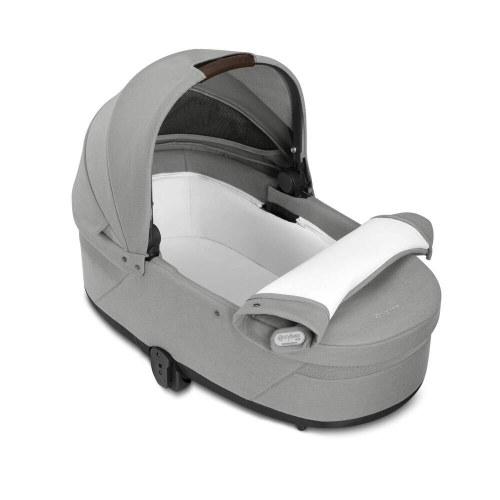 Коляска 2 в 1 Cybex Talos S Lux 2025 цвет Stone Grey шасси Silver