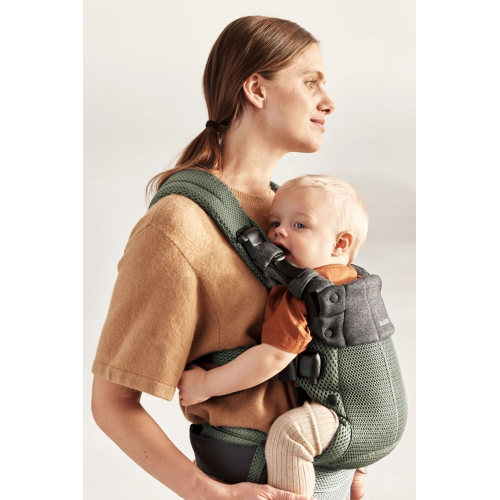 Эргорюкзак BabyBjorn Harmony Dark green (Темно-зеленый)