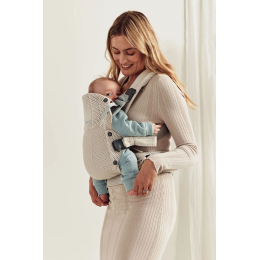 Эргорюкзак BabyBjorn Harmony Cream (Светло-бежевый)