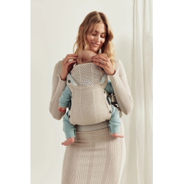 Эргорюкзак BabyBjorn Harmony Cream (Светло-бежевый)