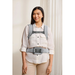 Эргорюкзак BabyBjorn Harmony Woven Mélange Light gray (Светло-серый)