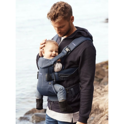 Эргорюкзак BabyBjorn One Air 3D Mesh Navy blue (Синий)