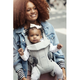 Эргорюкзак BabyBjorn One Air 3D Mesh Silver (Серебро)