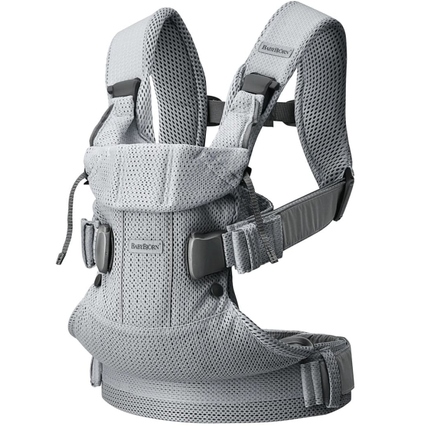 Эргорюкзак BabyBjorn One Air 3D Mesh Silver (Серебро)