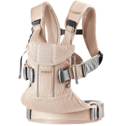 Эргорюкзак BabyBjorn One Air 3D Mesh Pearly pink (Розовый)