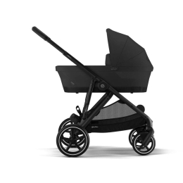 Коляска 2 в 1 Cybex Gazelle S 2025 цвет Moon Black шасси Black