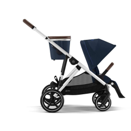 Прогулочная коляска Cybex Gazelle S 2025 Ocean Blue шасси Silver