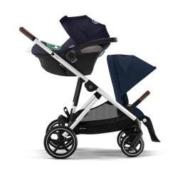 Прогулочная коляска Cybex Gazelle S 2025 Ocean Blue шасси Silver