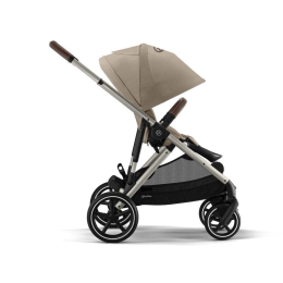 Прогулочная коляска Cybex Gazelle S 2025 Almond Beige шасси Taupe