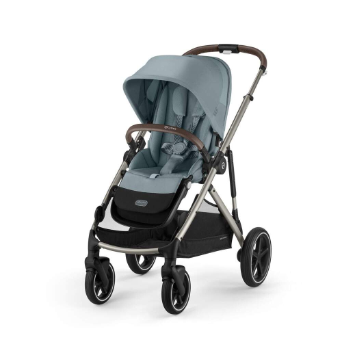 Прогулочная коляска Cybex Gazelle S 2025 Stormy Blue шасси Taupe