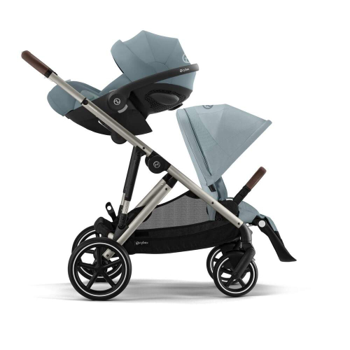 Прогулочная коляска Cybex Gazelle S 2025 Stormy Blue шасси Taupe