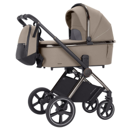 Коляска 3 в 1 Carrello Ultimo CRL-6521 Pearl Beige CHROME