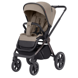 Коляска 3 в 1 Carrello Ultimo CRL-6521 Pearl Beige CHROME