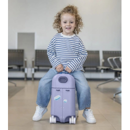 Чемодан с рюкзаком Stokke JetKids 2025 цвет Arctic Blue (Арктическая Синева)