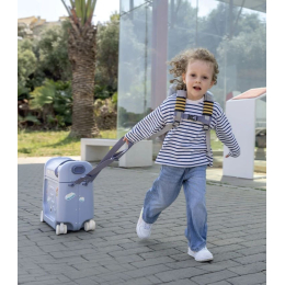 Чемодан с рюкзаком Stokke JetKids 2025 цвет Arctic Blue (Арктическая Синева)