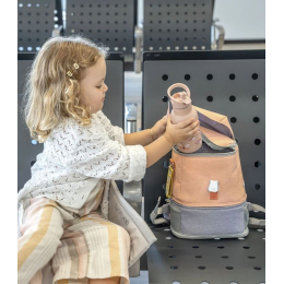 Чемодан с рюкзаком Stokke JetKids 2025 цвет Coral Pink (Кораллово-Розовый)