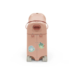 Чемодан с рюкзаком Stokke JetKids 2025 цвет Coral Pink (Кораллово-Розовый)