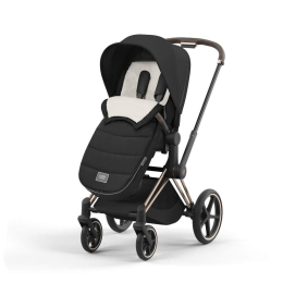 Конверт-накидка на ножки Cybex Platinum Footmuff Sepia Black (Черный)