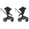 Коляска 2 в 1 Bugaboo Fox 5 Renew цвет Deep indigo шасси Black