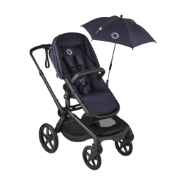 Коляска 2 в 1 Bugaboo Fox 5 Renew цвет Deep indigo шасси Black