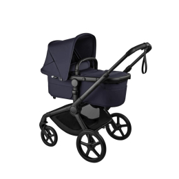 Коляска 2 в 1 Bugaboo Fox 5 Renew цвет Deep indigo шасси Black