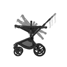 Коляска 2 в 1 Bugaboo Fox 5 Renew цвет Heritage black шасси Black