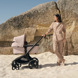 Коляска 2 в 1 Bugaboo Fox 5 Renew цвет Desert taupe шасси Black