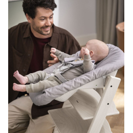Стульчик Stokke Tripp Trapp Бук цвет Whitewash 100105