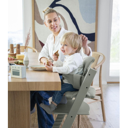 Стульчик Stokke Tripp Trapp Бук цвет Glacier Green 100139