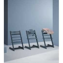 Стульчик Stokke Tripp Trapp Бук цвет Fjord Blue (Голубой фьорд)